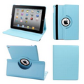 Ipad Air II 360 Case, Faux, Light Blue